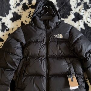 The North Face 700 Fill Down Puffer Jacket Black NWT
